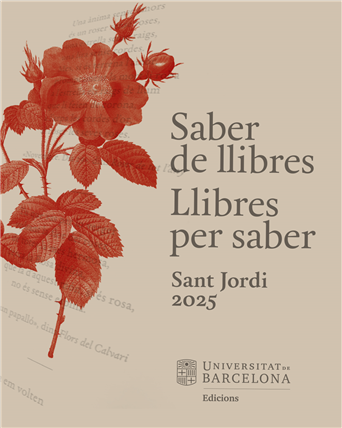 Les novetats d’Edicions UB per a la diada de Sant Jordi