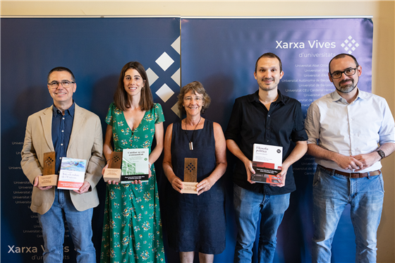 Tres llibres d’Edicions UB són guardonats als Premis Joan Lluís Vives